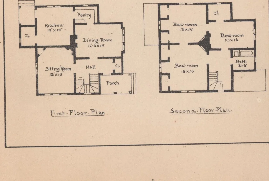 An illustration from Cottages, 1884, leaf 72