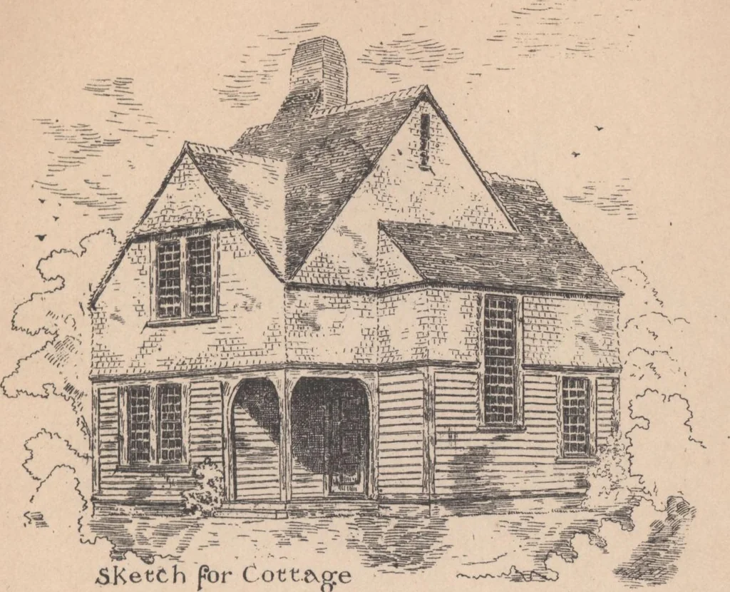 An illustration from Cottages, 1884, leaf 78