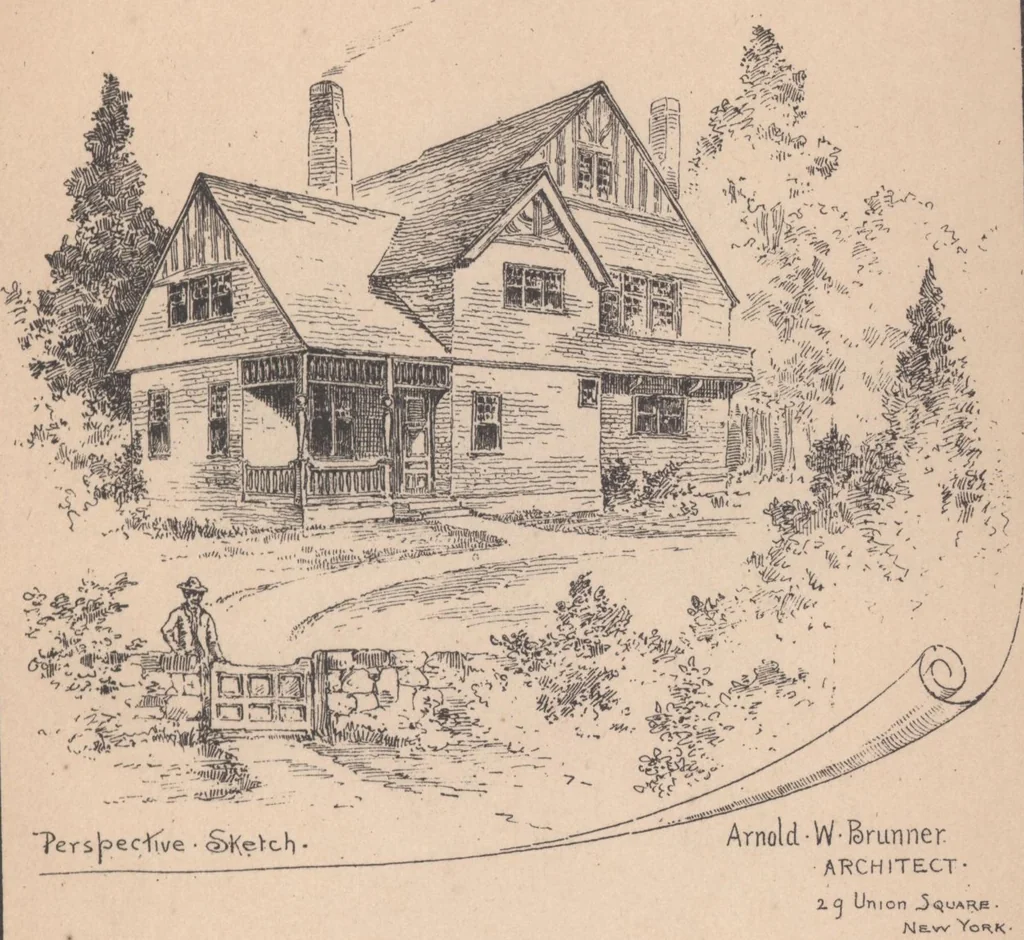 An illustration from Cottages, 1884, leaf 88