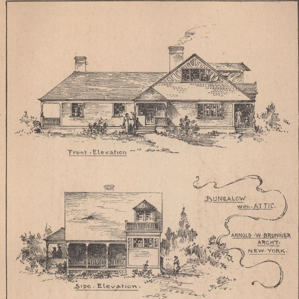 An illustration from Cottages, 1884, leaf 94