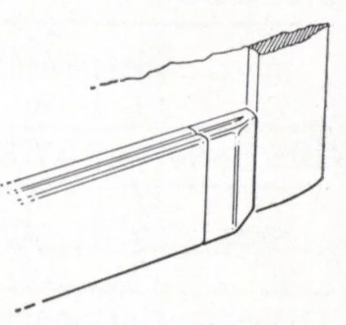 An illustration from Wiremold catalog and wiring guide no. 22., 1960, leaf 105