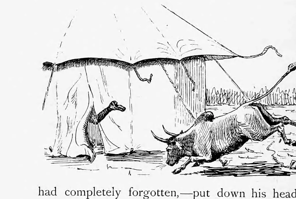 An illustration from With the mission to Menelik, 1897, 1898, leaf 168