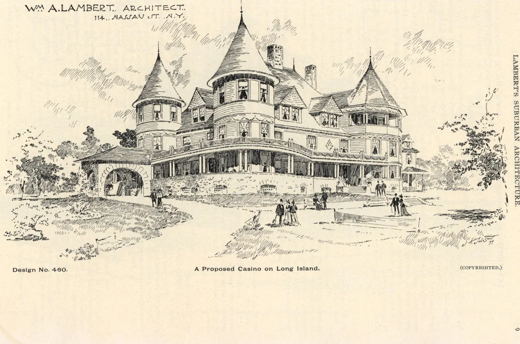 An illustration from Lambert's suburban architecture, 1894, leaf 10