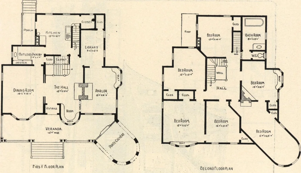 An illustration from Lambert's suburban architecture, 1894, leaf 15