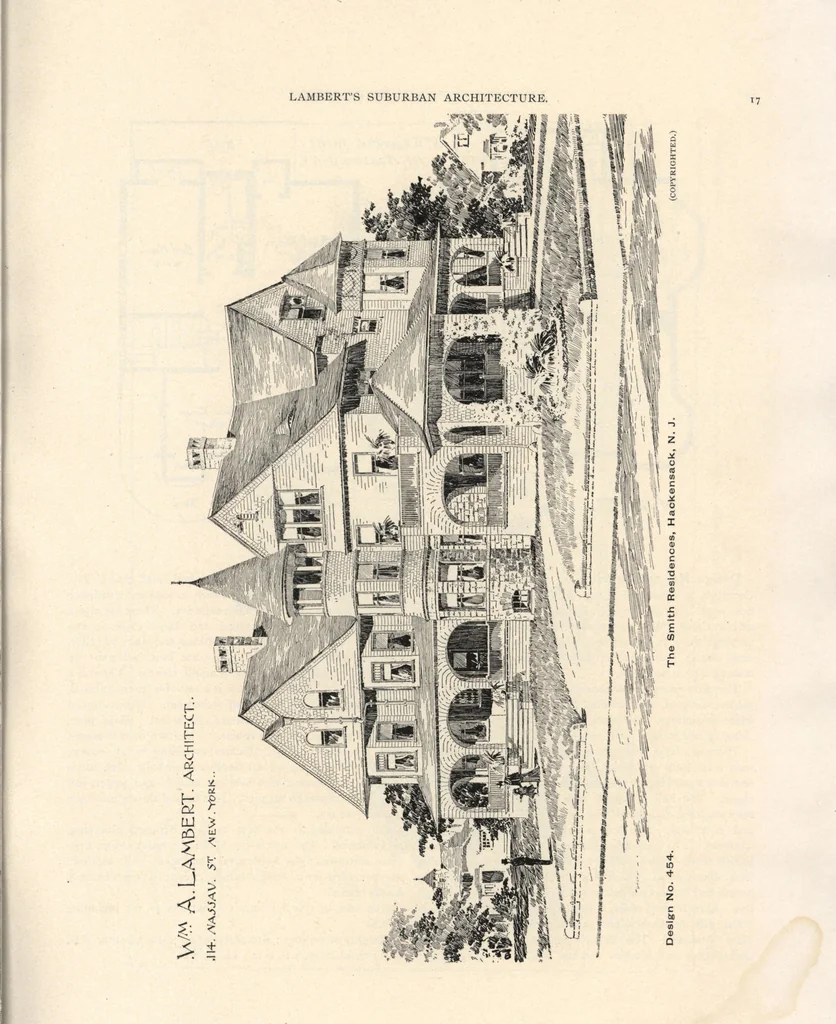 An illustration from Lambert's suburban architecture, 1894, leaf 18