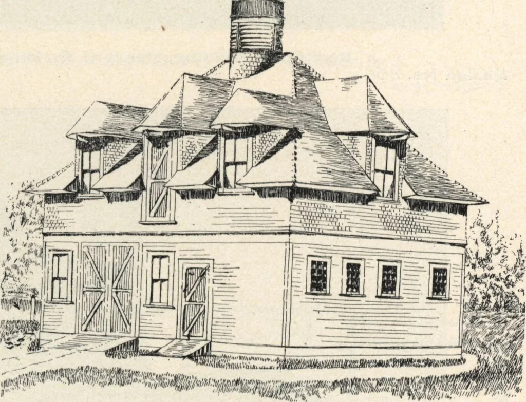 An illustration from Lambert's suburban architecture, 1894, leaf 29