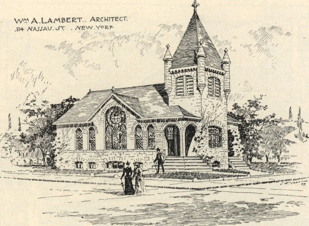 An illustration from Lambert's suburban architecture, 1894, leaf 31