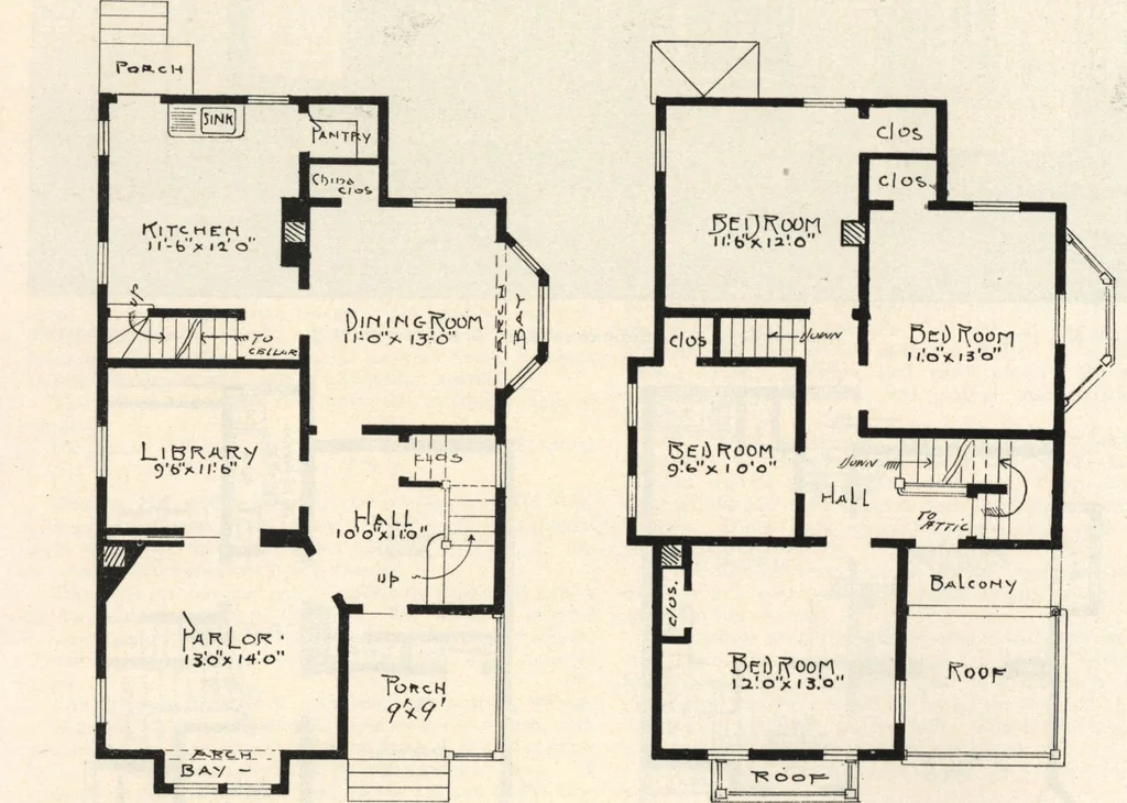 An illustration from Lambert's suburban architecture, 1894, leaf 57