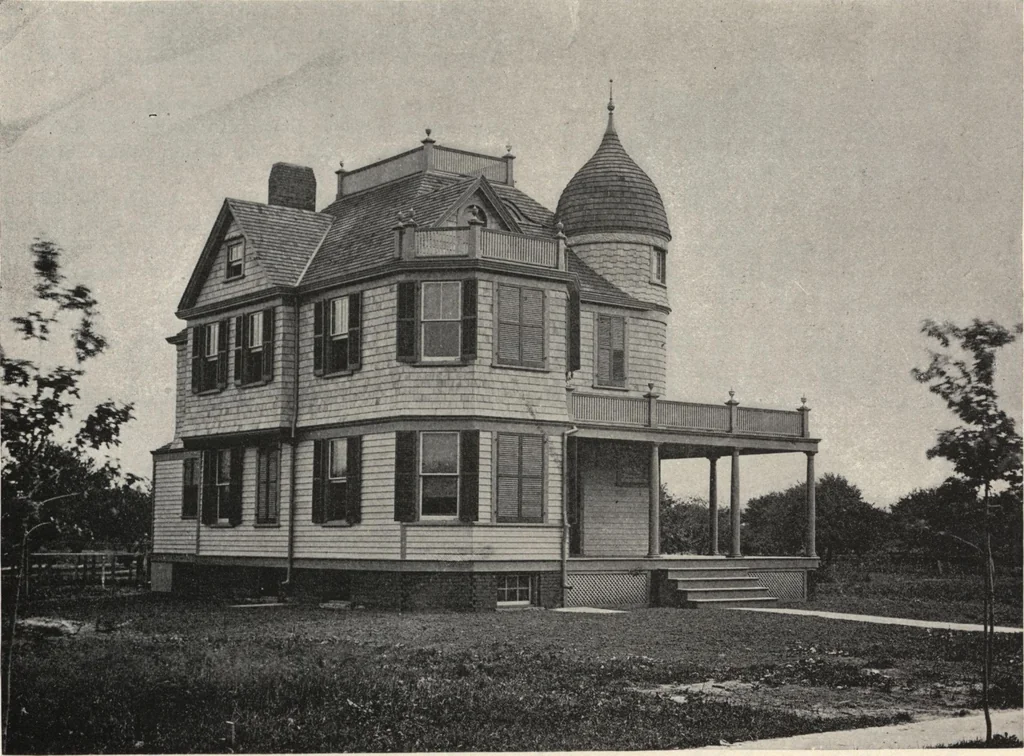 An illustration from Lambert's suburban architecture, 1894, leaf 66
