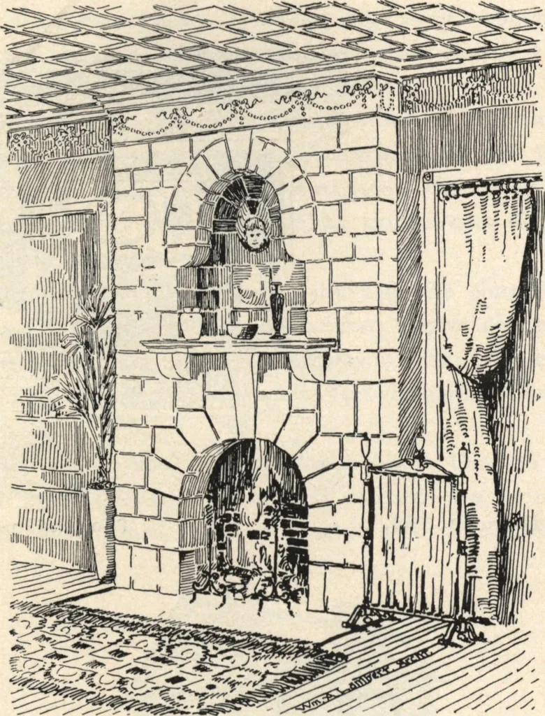 An illustration from Lambert's suburban architecture, 1894, leaf 93