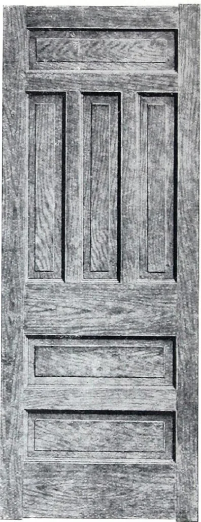 An illustration from Woodwork of Quality, 1920, leaf 11