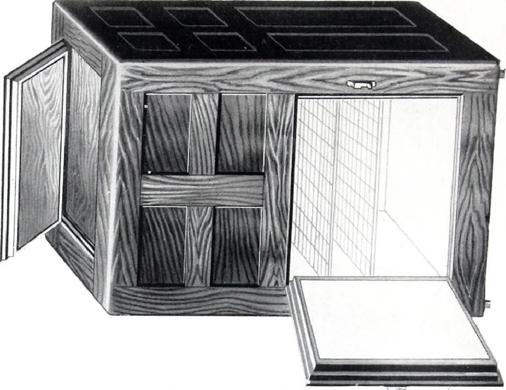 An illustration from Woodwork of Quality, 1920, leaf 85