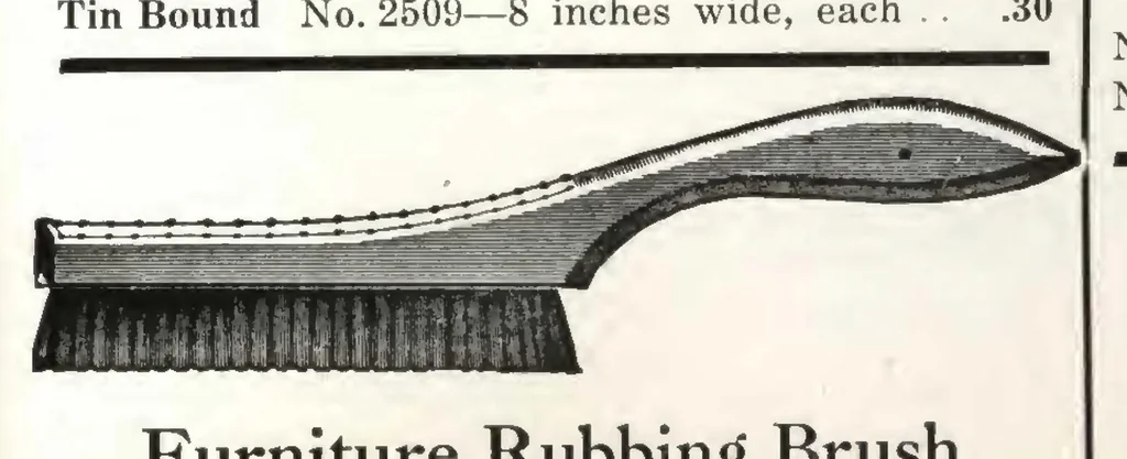 An illustration from Wooster Brush Co. : Brushes, 1929, leaf 10