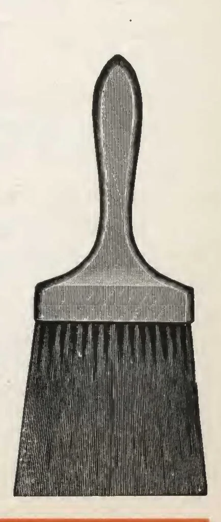 An illustration from Wooster Brush Co. : Brushes, 1929, leaf 14