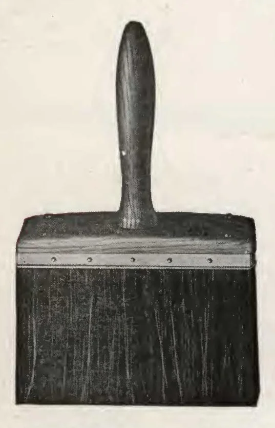 An illustration from Wooster Brush Co. : Brushes, 1929, leaf 9