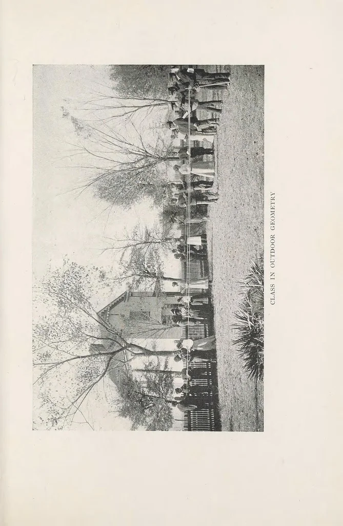 An illustration from Working with the hands : being a sequel to "Up from slavery," covering the author's experiences in industrial training at Tuskegee, 1904, leaf 143