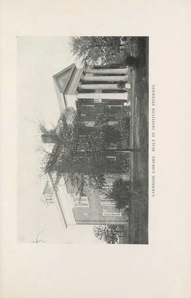 An illustration from Working with the hands : being a sequel to "Up from slavery," covering the author's experiences in industrial training at Tuskegee, 1904, leaf 277