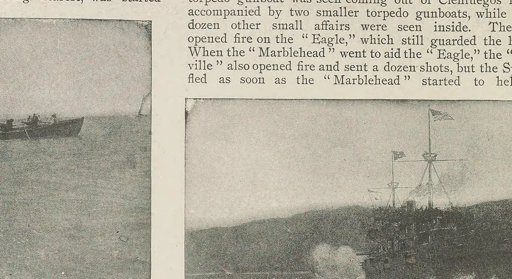 An illustration from Wright's official history of the Spanish-American War; a pictorial and descriptive record .., 1900, leaf 212