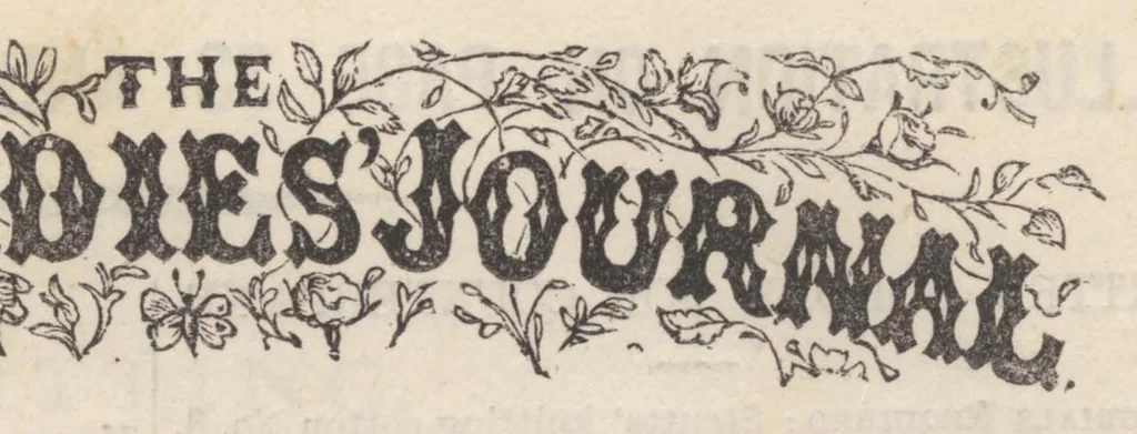 An illustration from The Young Ladies' Journal Complete Guide to the Work-Table Sixth Edition 1888, 1888, leaf 44