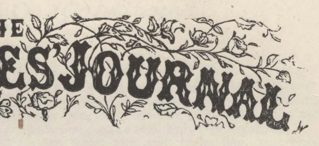 An illustration from The Young Ladies' Journal Complete Guide to the Work-Table Sixth Edition 1888, 1888, leaf 62