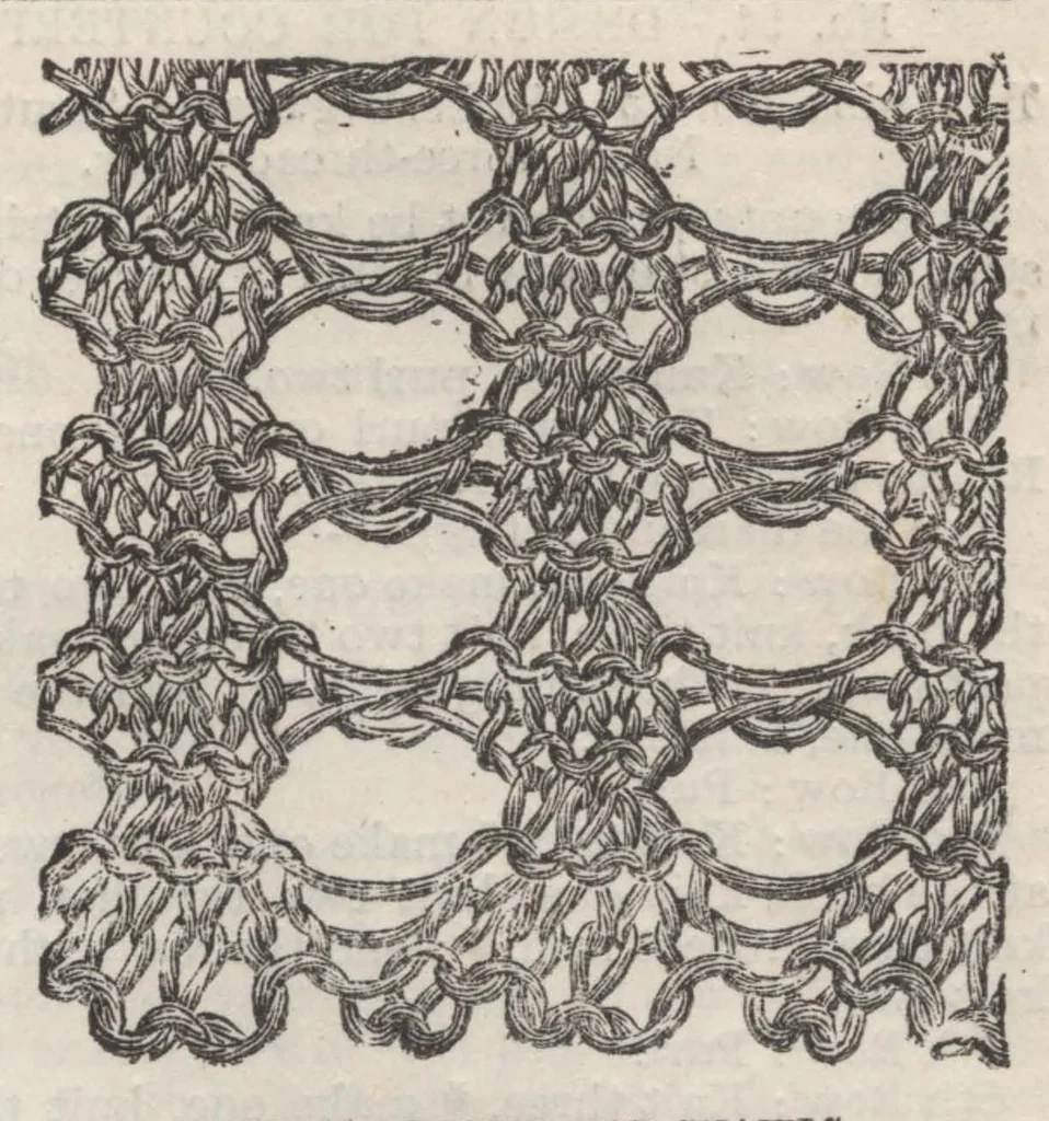 An illustration from The Young Ladies' Journal Complete Guide to the Work-Table Sixth Edition 1888, 1888, leaf 74