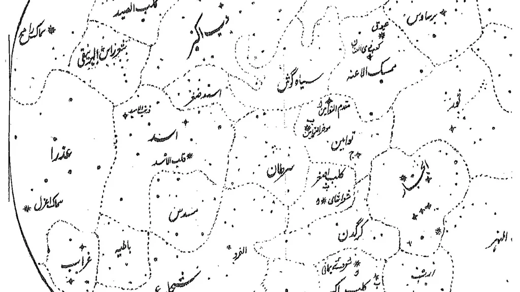 An illustration from Zeenat E Aasman . آسمانی ستارے, 1924, leaf 32