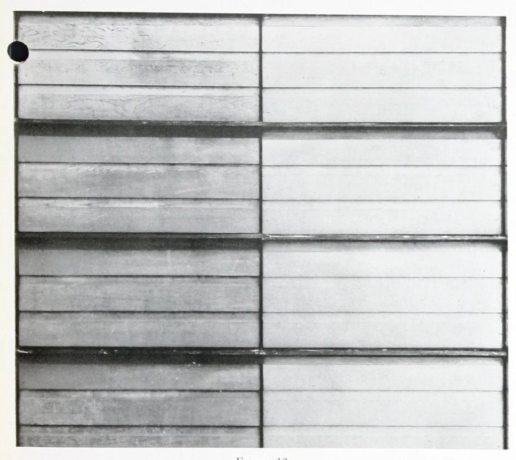 An illustration from Zinc oxide and its application to paint / by L.H. Trott., 1928, leaf 16
