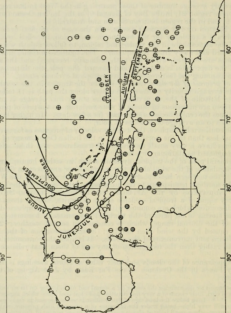 An illustration from American practical navigator: an epitome of navigation and nautical astronomy, 1914, leaf 223