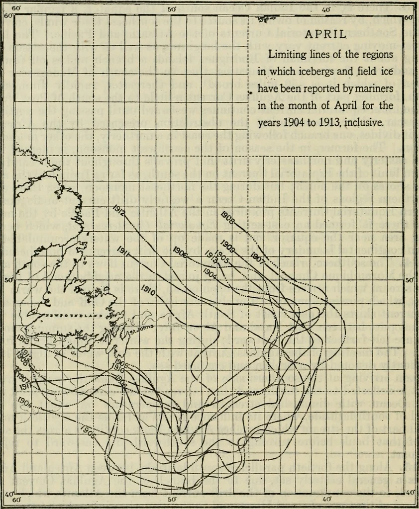 An illustration from American practical navigator: an epitome of navigation and nautical astronomy, 1914, leaf 245
