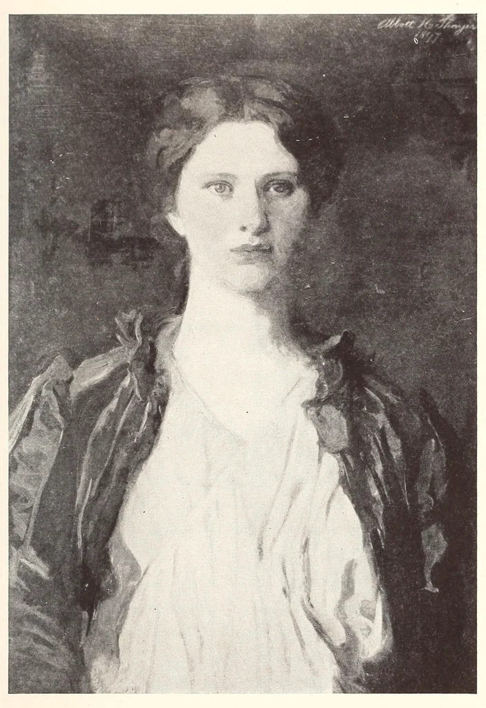 An illustration from Abbott H. Thayer memorial exhibition : The Corcoran Gallery of Art, Washington, D.C., from Tuesday, May 9th, to Wednesday, May 31st, 1922, inclusive, 1922, leaf 57
