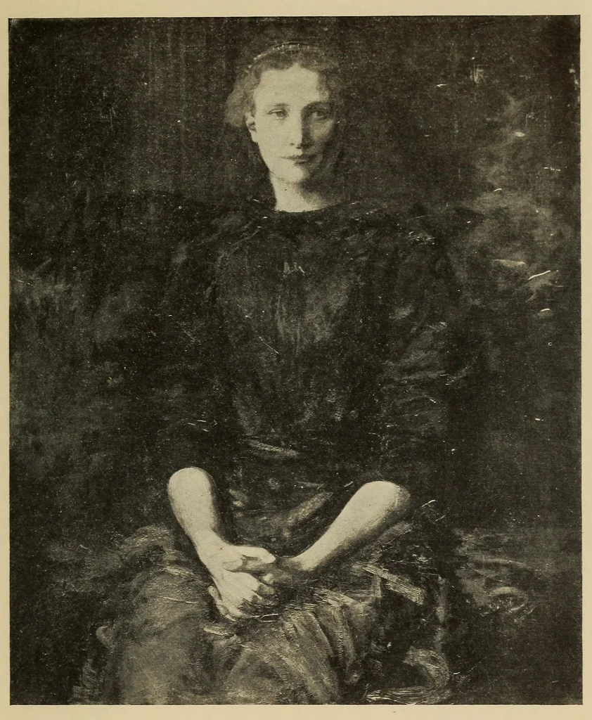 An illustration from Abbott H. Thayer memorial exhibition : The Corcoran Gallery of Art, Washington, D.C., from Tuesday, May 9th, to Wednesday, May 31st, 1922, inclusive, 1922, leaf 35