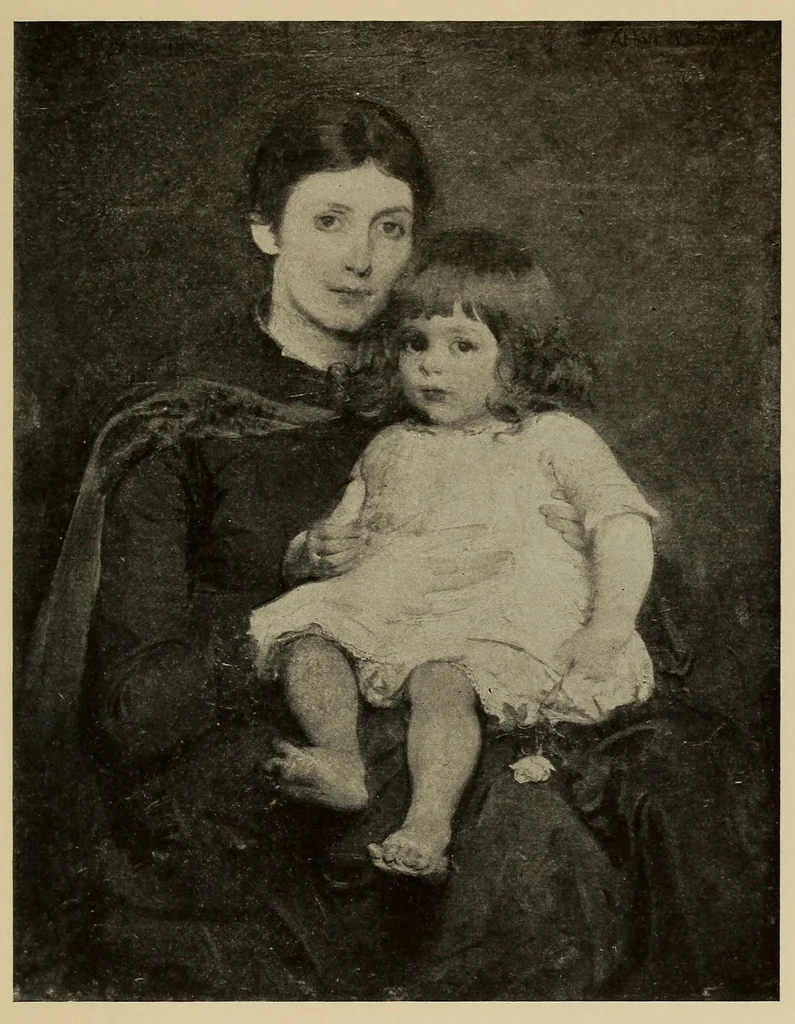 An illustration from Abbott H. Thayer memorial exhibition : The Corcoran Gallery of Art, Washington, D.C., from Tuesday, May 9th, to Wednesday, May 31st, 1922, inclusive, 1922, leaf 43