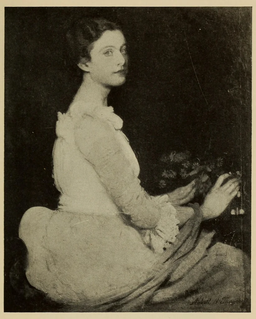 An illustration from Abbott H. Thayer memorial exhibition : The Corcoran Gallery of Art, Washington, D.C., from Tuesday, May 9th, to Wednesday, May 31st, 1922, inclusive, 1922, leaf 47
