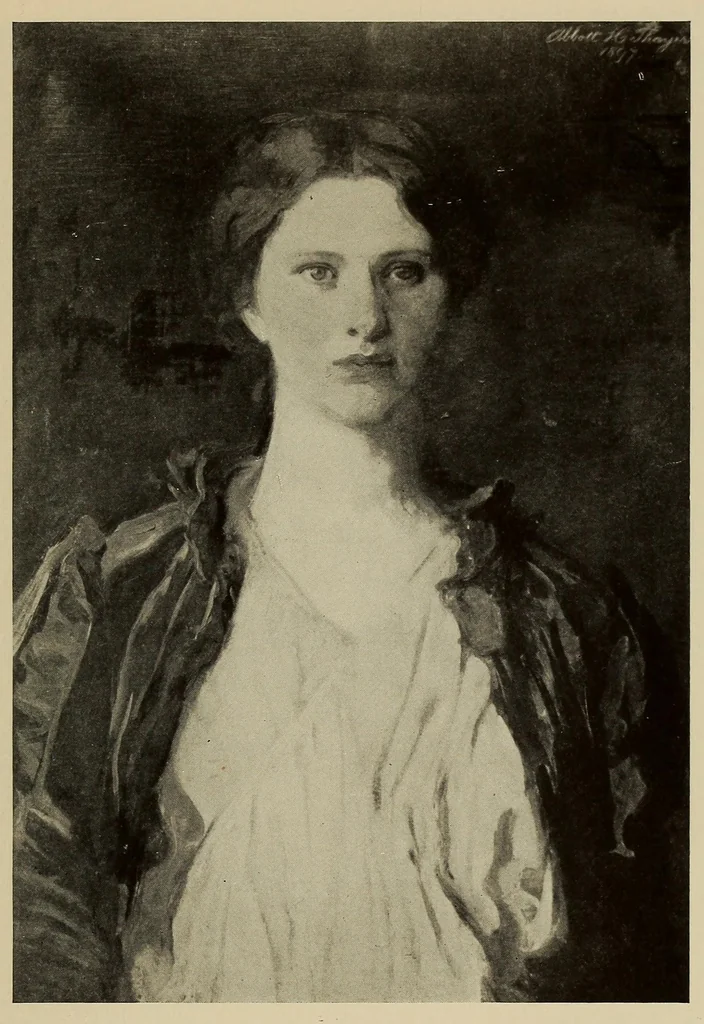 An illustration from Abbott H. Thayer memorial exhibition : The Corcoran Gallery of Art, Washington, D.C., from Tuesday, May 9th, to Wednesday, May 31st, 1922, inclusive, 1922, leaf 51
