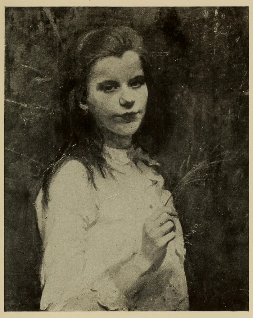 An illustration from Abbott H. Thayer memorial exhibition : The Corcoran Gallery of Art, Washington, D.C., from Tuesday, May 9th, to Wednesday, May 31st, 1922, inclusive, 1922, leaf 55