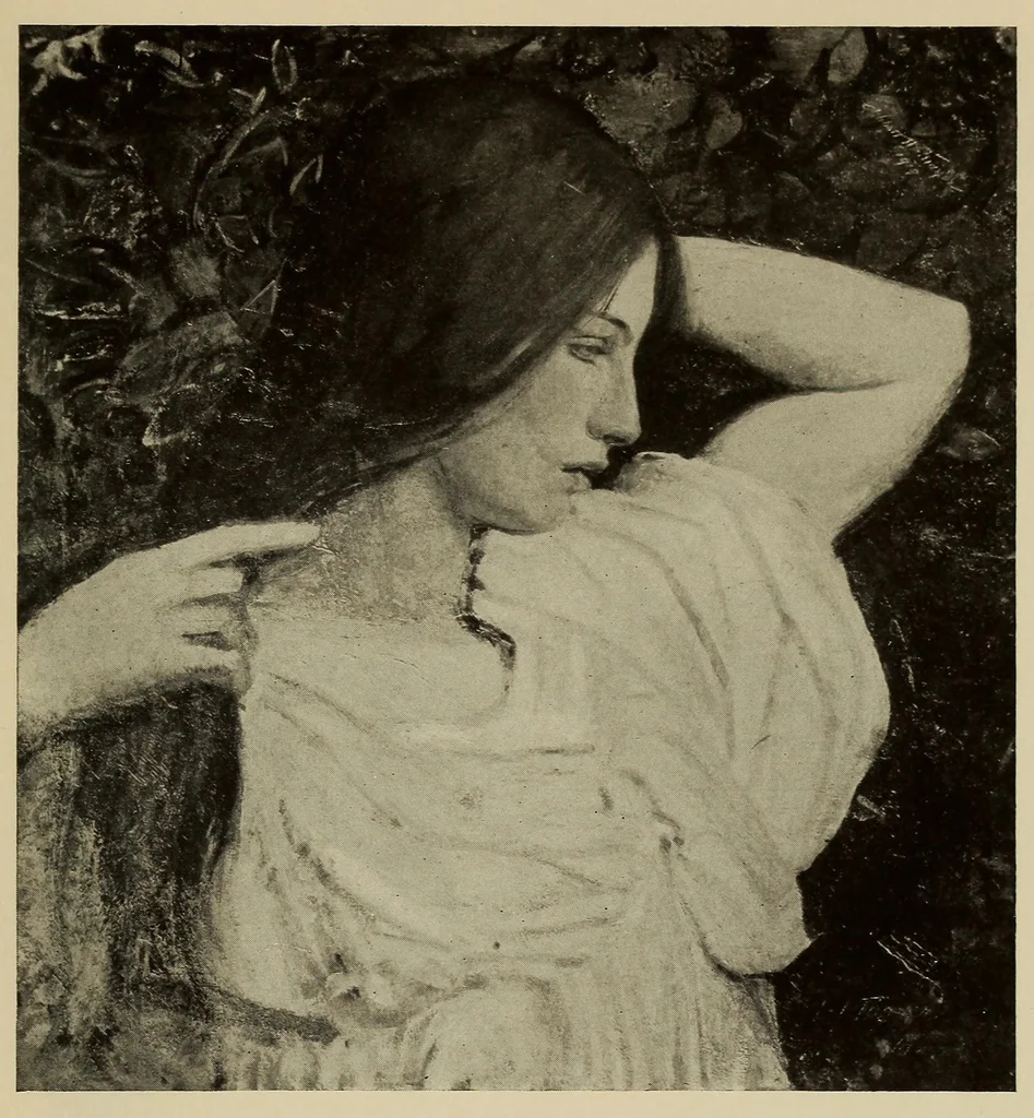 An illustration from Abbott H. Thayer memorial exhibition : The Corcoran Gallery of Art, Washington, D.C., from Tuesday, May 9th, to Wednesday, May 31st, 1922, inclusive, 1922, leaf 59