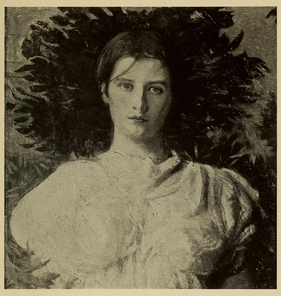An illustration from Abbott H. Thayer memorial exhibition : The Corcoran Gallery of Art, Washington, D.C., from Tuesday, May 9th, to Wednesday, May 31st, 1922, inclusive, 1922, leaf 63