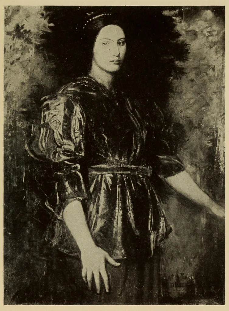 An illustration from Abbott H. Thayer memorial exhibition : The Corcoran Gallery of Art, Washington, D.C., from Tuesday, May 9th, to Wednesday, May 31st, 1922, inclusive, 1922, leaf 71