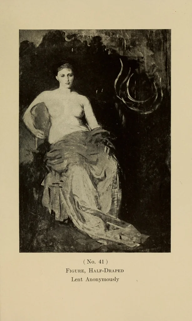 An illustration from Abbott H. Thayer memorial exhibition : The Corcoran Gallery of Art, Washington, D.C., from Tuesday, May 9th, to Wednesday, May 31st, 1922, inclusive, 1922, leaf 79