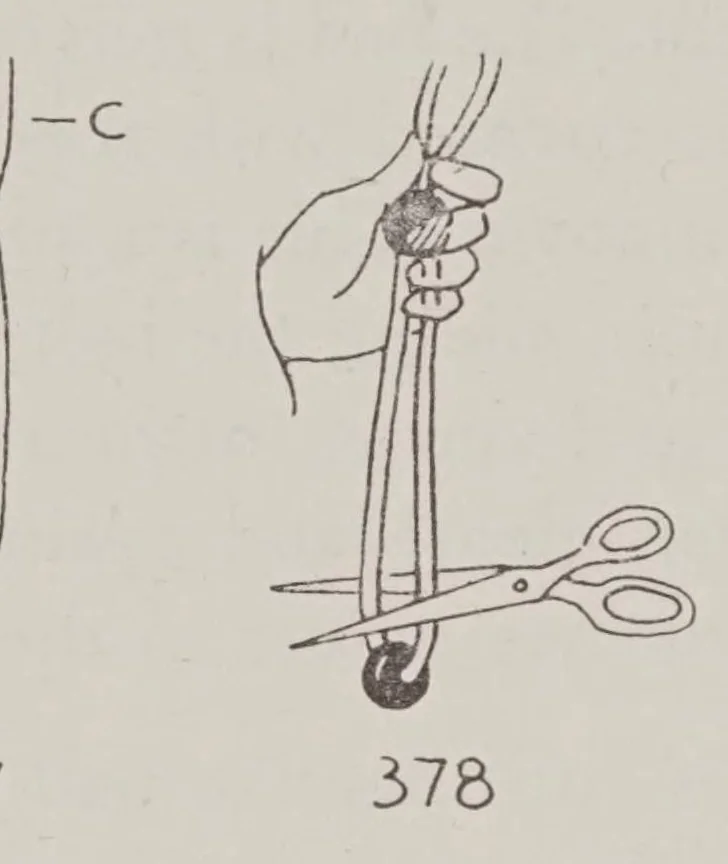 An illustration from Abbott's encyclopedia of rope tricks, 1900, leaf 280