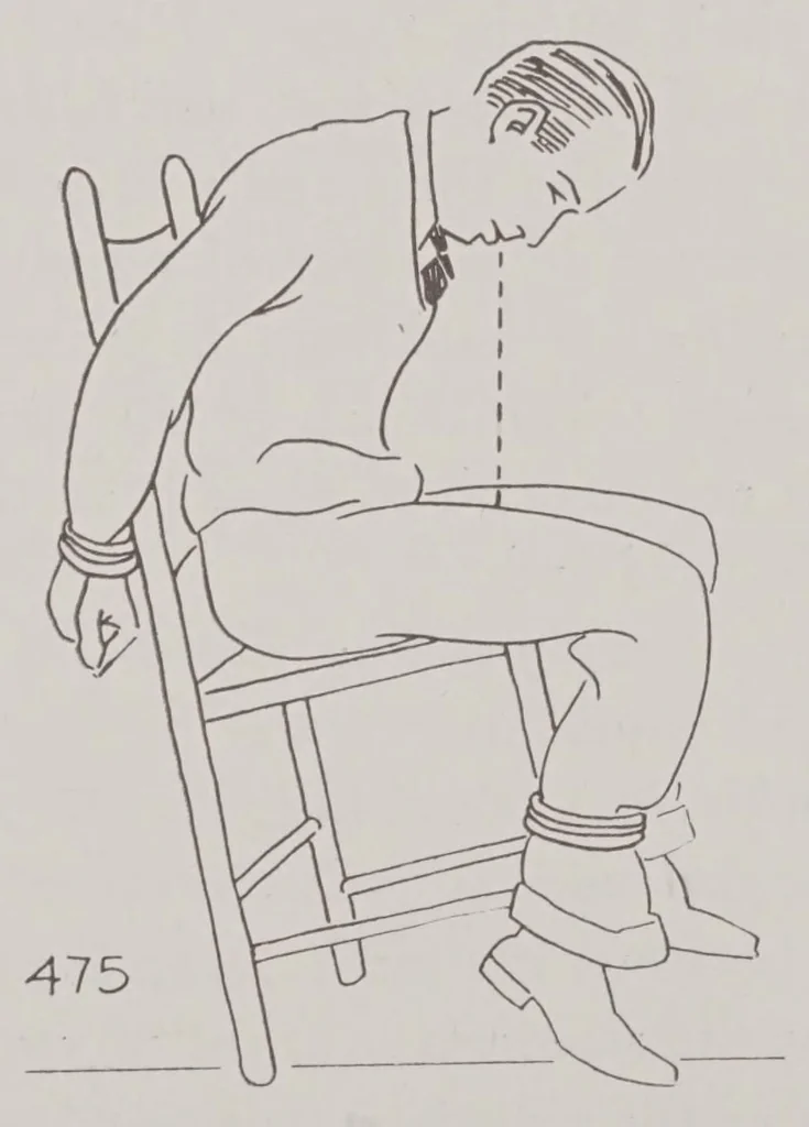 An illustration from Abbott's encyclopedia of rope tricks, 1900, leaf 359