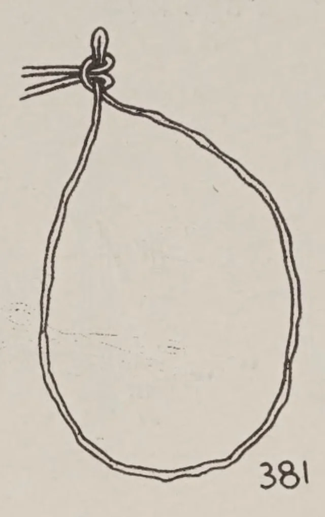An illustration from Abbott's encyclopedia of rope tricks, 1900, leaf 478