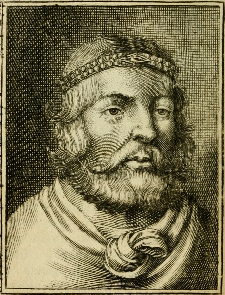 An illustration from Abbregé chronologique, ou Extraict de l'histoire de France, 1676, leaf 121