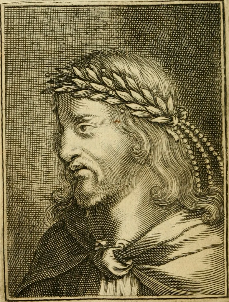 An illustration from Abbregé chronologique, ou Extraict de l'histoire de France, 1676, leaf 165