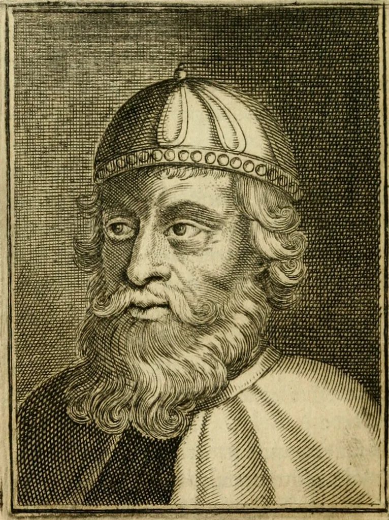 An illustration from Abbregé chronologique, ou Extraict de l'histoire de France, 1676, leaf 175