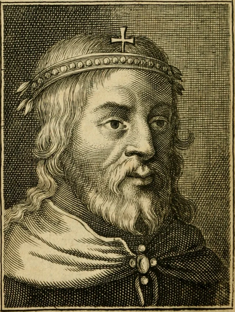 An illustration from Abbregé chronologique, ou Extraict de l'histoire de France, 1676, leaf 207