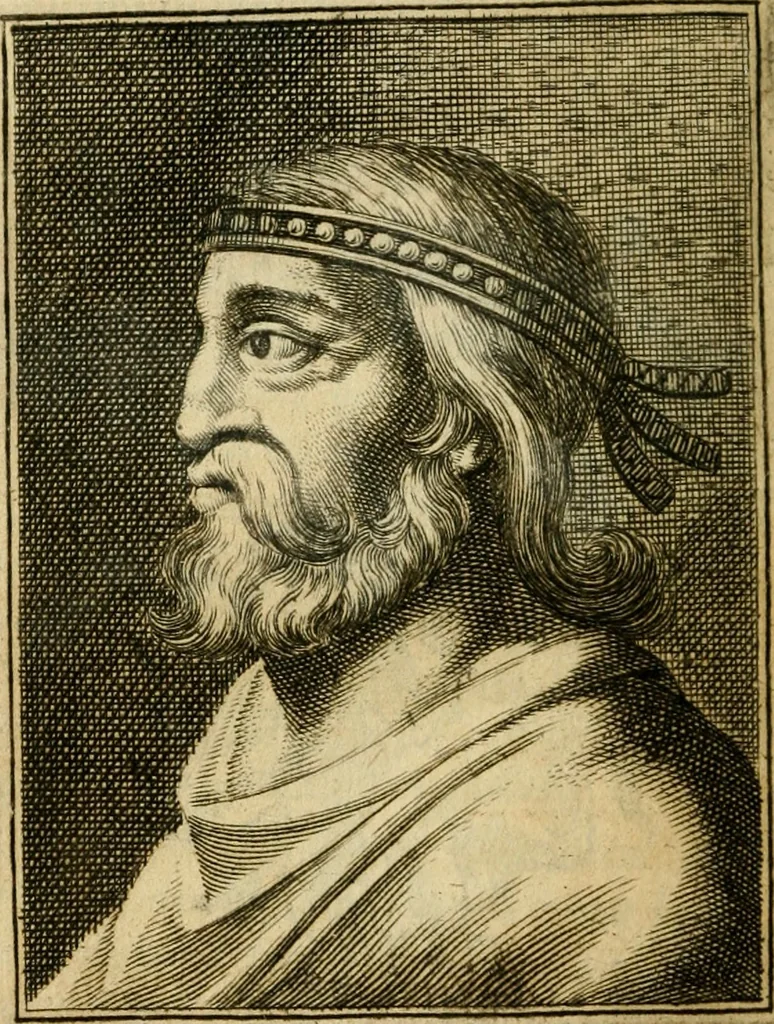 An illustration from Abbregé chronologique, ou Extraict de l'histoire de France, 1676, leaf 293