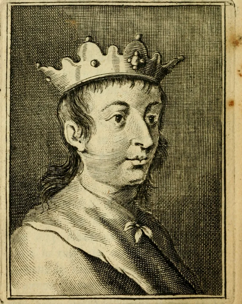 An illustration from Abbregé chronologique, ou Extraict de l'histoire de France, 1676, leaf 403