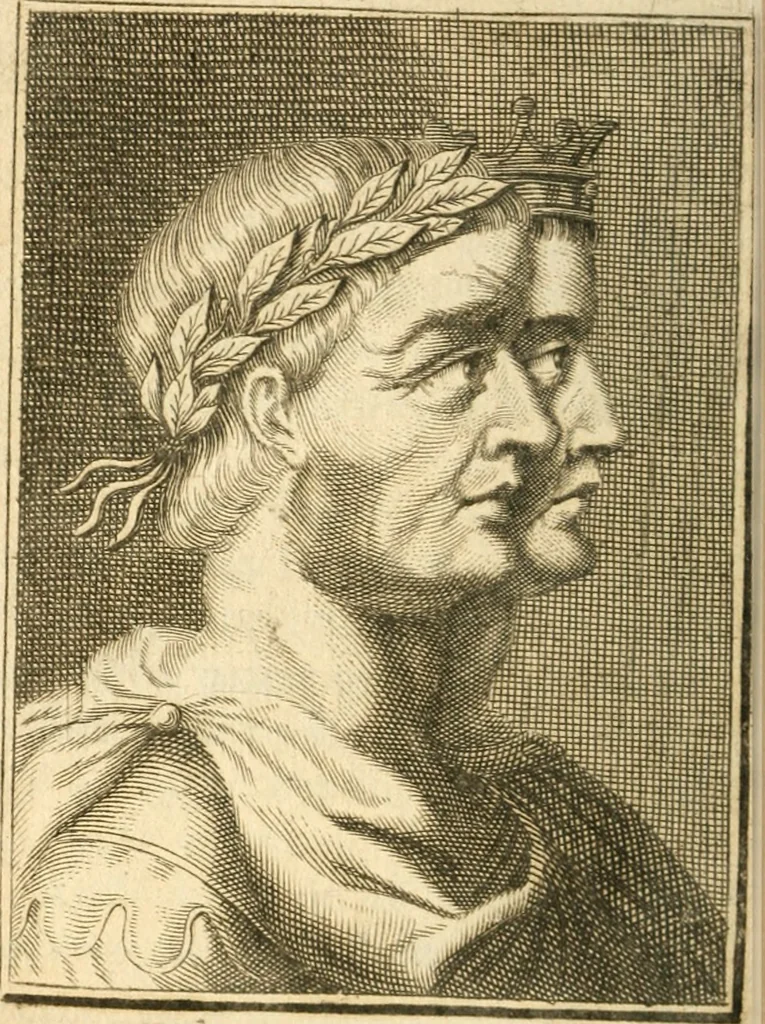 An illustration from Abbregé chronologique, ou Extraict de l'histoire de France, 1676, leaf 171