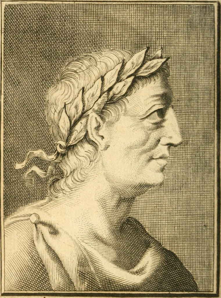 An illustration from Abbregé chronologique, ou Extraict de l'histoire de France, 1676, leaf 195